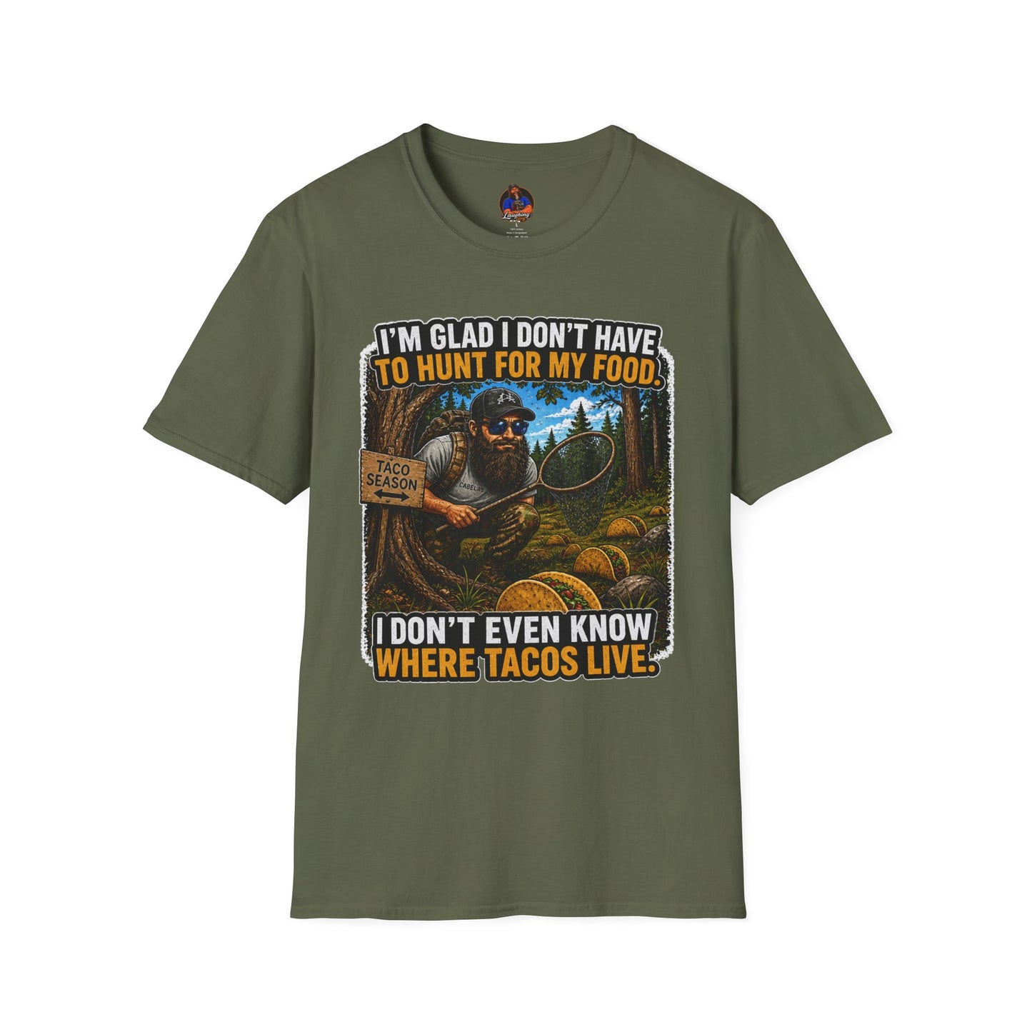 Taco Season T-Shirt, Funny Hunting Season Foodie Graphic Tee