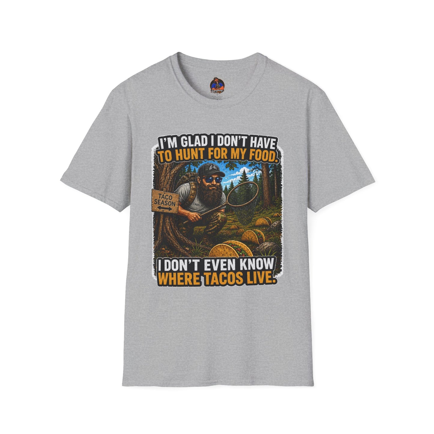 Taco Season T-Shirt, Funny Hunting Season Foodie Graphic Tee