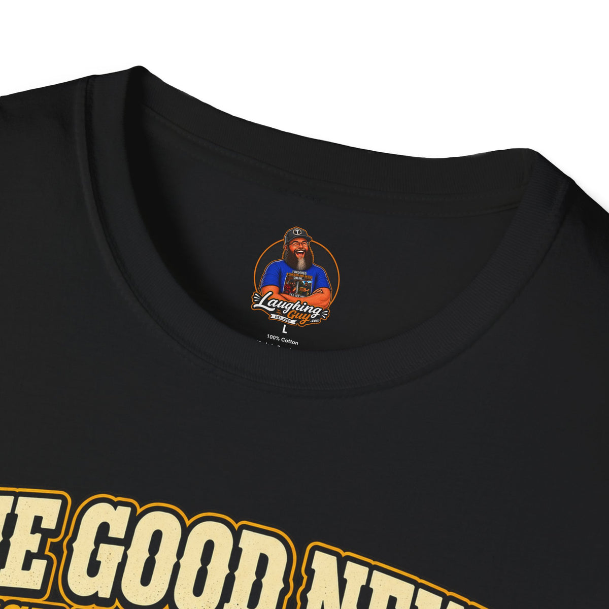 Gospel Message T-Shirt | Empty Tomb & Saved by Grace Christian Tee