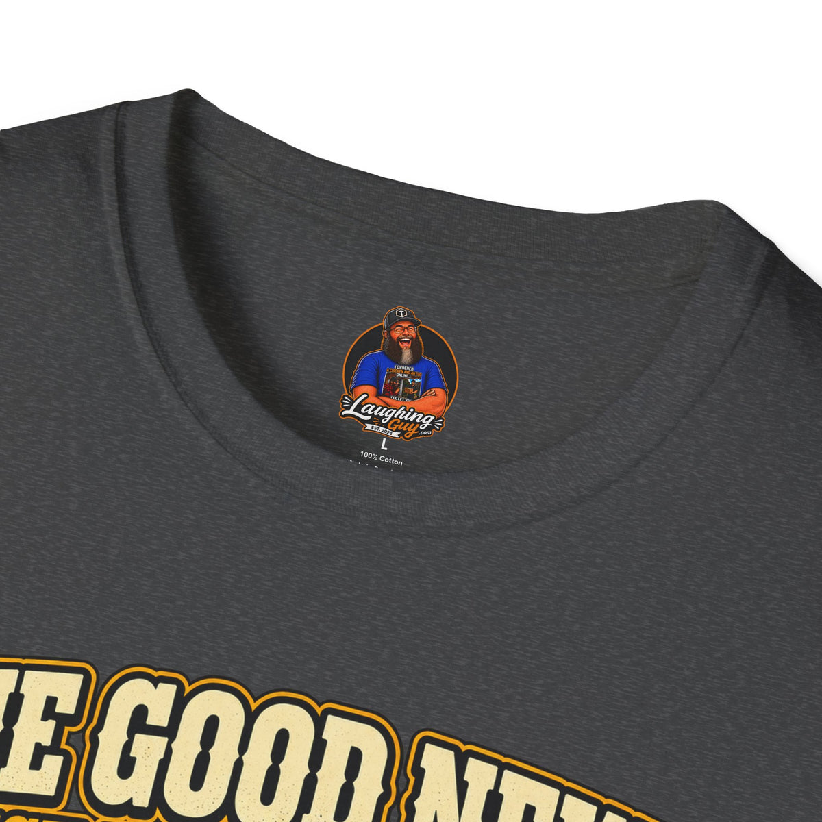 Gospel Message T-Shirt | Empty Tomb & Saved by Grace Christian Tee