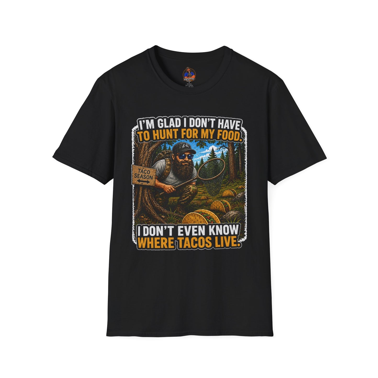 Taco Season T-Shirt, Funny Hunting Season Foodie Graphic Tee
