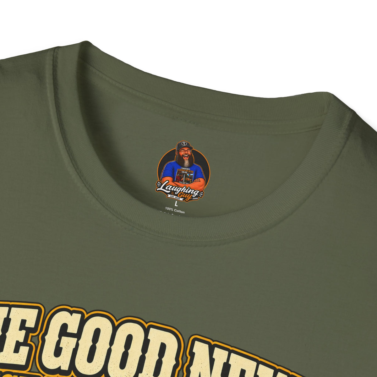 Gospel Message T-Shirt | Empty Tomb & Saved by Grace Christian Tee