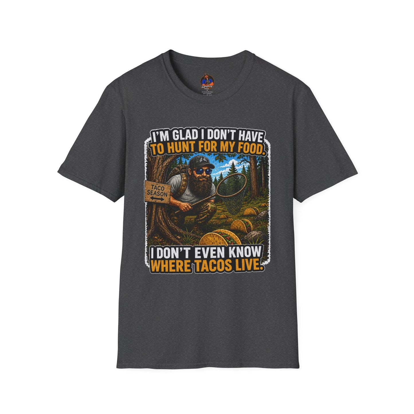Taco Season T-Shirt, Funny Hunting Season Foodie Graphic Tee