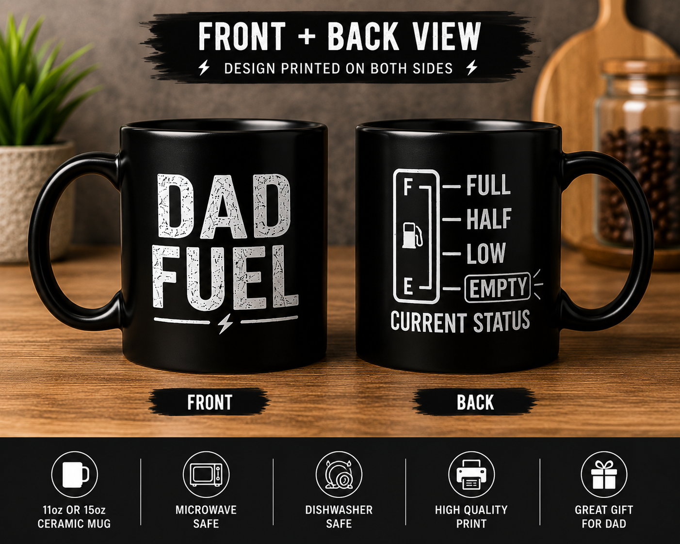 Dad Fuel Guage